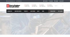 Desktop Screenshot of corryrubber.com
